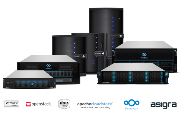 truenas-family-image TrueNAS bietet niedrigere TCO - TrueNAS Family Image